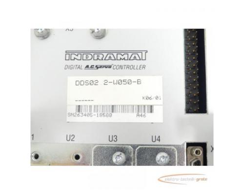 Indramat DDS02.2-W050-BE32-01-FW Controller MNR: R911267998 SN:263405-18588 - Bild 4