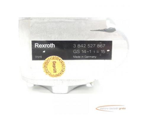 Rexroth 3 842 527 867 Winkelgetriebe GS 14-1 i = 15 SN:7211 - Bild 5