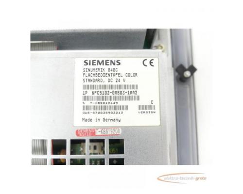 Siemens 6FC5103-0AB03-1AA2 Flachbedientafel Version C SN:T-K82012449 - Bild 6