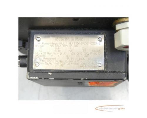 Siemens 1HU3106-0AD01-0ZZ9 - Z Servomotor SN:E8463119001002 - Bild 4