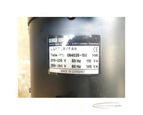 Georgii Kobold KOD 7410-A FO / WK Motor SN:600236 + GF 85 Getriebe + 084035-150 Lüfter - Bild 5