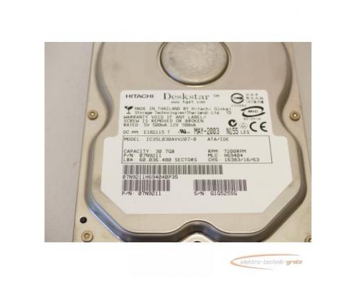 HITACHI Deskstar IC35L030AVV207-0 30,7GB. SN G1G525SG 7200RPM - Bild 3