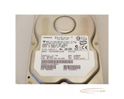 HITACHI Deskstar IC35L030AVV207-0 41.1GB. SN C1CHV8YL 7200RPM - Bild 3