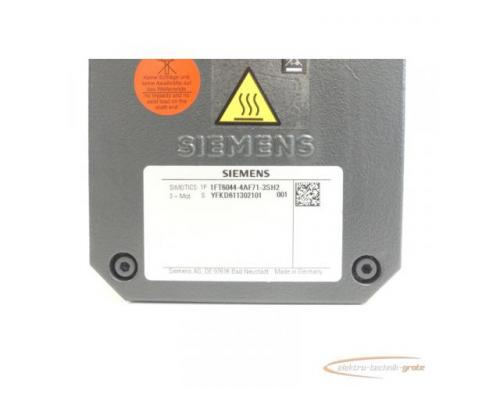 Siemens 1FT6044-4AF71-3SH2 Servomotor SN:YFKD611302101001 - ungebraucht! - - Bild 4