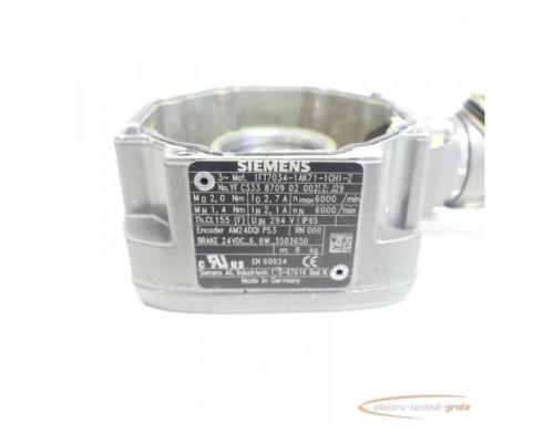 Siemens Flansch für 1FT7034-1AK71-1CH1-Z Motor - Bild 5