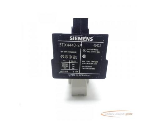 Siemens 3TX4440-2A Hilfsschalter + 3TX4490-3A - Bild 4