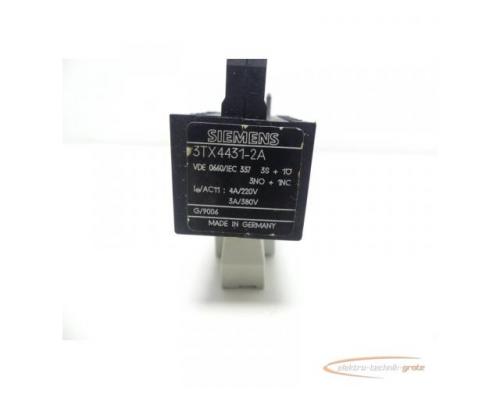 Siemens 3TX4431-2A Hilfsschalter + 3TX4490-3A - Bild 4