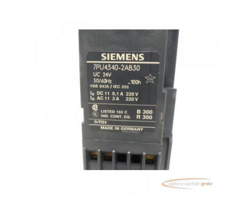 Siemens 7PU4340-2AB30 Multifunktions-Zeitrelais - Bild 5