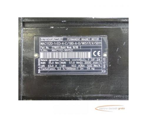 Indramat MAC112D-1-ED -4- C/180-A-0/WI517LV/S011 SN:MAC112-99152 - Bild 4