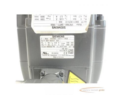 Siemens 1FK7060-2AF71-1 ( R ) G0 SN:YFE8611957001004 ohne Encoder - ungebraucht! - - Bild 5