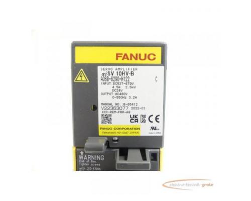 Fanuc A06B-6290-H122 Servo Amplifier Version: C SN:V22363077 - ungebraucht! - - Bild 4