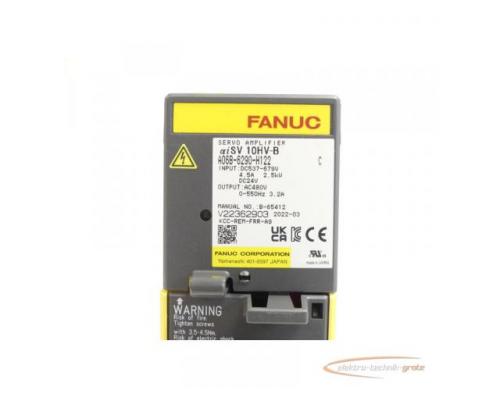 Fanuc A06B-6290-H122 Servo Amplifier Version: C SN:V22362903 - ungebraucht! - - Bild 4