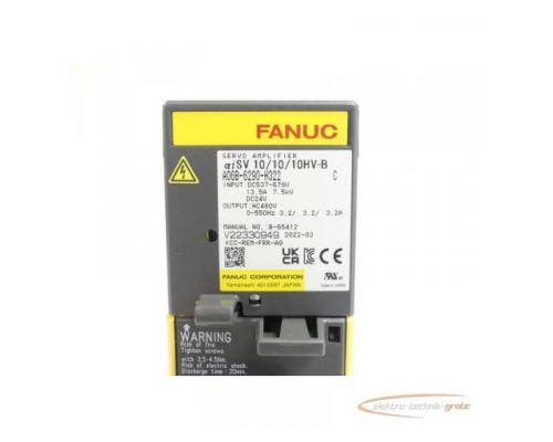 Fanuc A06B-6290-H322 Servo Amplifier Version: C SN:V22330949 - ungebraucht! - - Bild 4