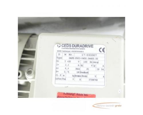 CEDS DURADRIVE DAPE-F603-0450.04400.00 + F603AG4340MR20 SN:2271487- ungeb.! - - Bild 5