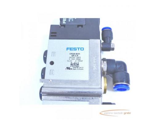 Festo CPE18-M1H-5JS-1/4 Magnerventil 163147 Mit Anschlüssen - Bild 2