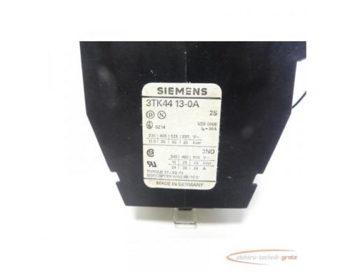 Siemens 3TK4413-0A Schütz mit 3TZ6406-2C Überspannungsschutz - Bild 5