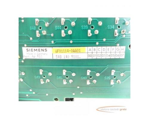 Siemens 6FX1114-0AA01 Platine aus Bedienfeld - Bild 10