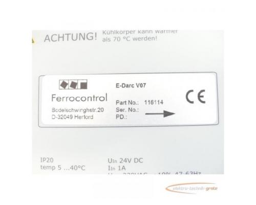 Ferrocontrol E-Darc V07 - 118114 - Antriebsregler SN:DPUB105123499296 - Bild 6