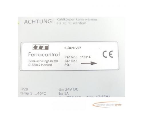 Ferrocontrol E-Darc V07 - 118114 - Antriebsregler SN:DPUB106133306304 - Bild 6