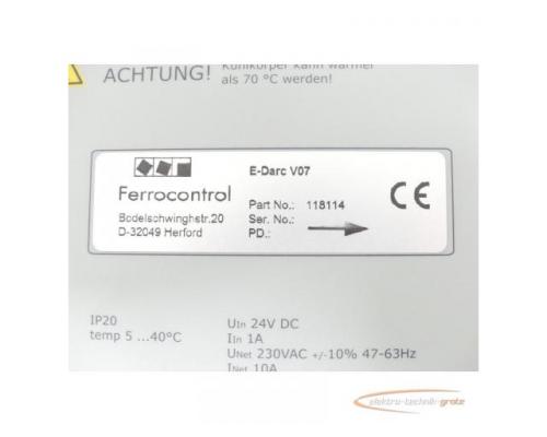 Ferrocontrol E-Darc V07 - 118114 - Antriebsregler SN:DPUB106133306324 - Bild 6