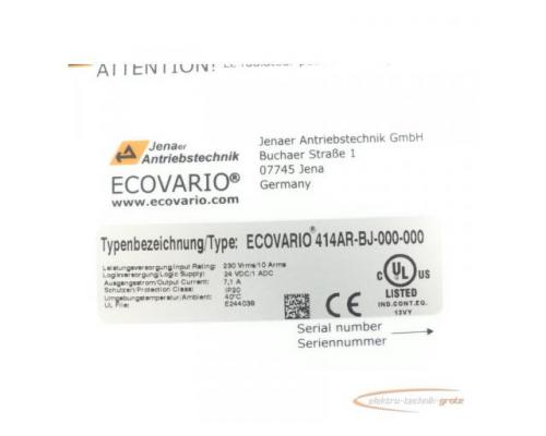 Jenaer Antriebstechnik ECOVARIO 414AR-BJ-000-000 SN:DPUB108151381777 - Bild 6