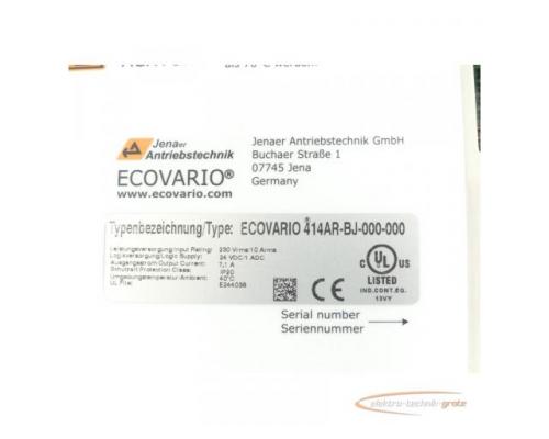 Jenaer Antriebstechnik ECOVARIO 414AR-BJ-000-000 SN:DPUB106140480779 - Bild 6