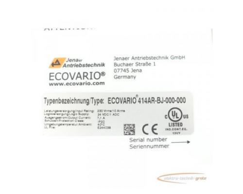 Jenaer Antriebstechnik ECOVARIO 414AR-BJ-000-000 SN:DPUB108151381776 - Bild 6