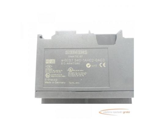 Siemens 6ES7340-1AH02-0AE0 Komunikations-Prozessor S C-A6W71060 E-Stand 2 - Bild 4