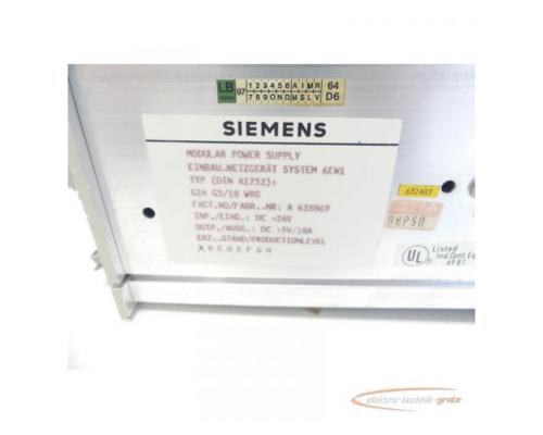 Siemens 6EW1110-5AE Stromversorgung Einbau-Netzgerät Fabr.Nr. A 628869 - Bild 5