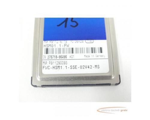 Indramat HSM01.1-FW Memory Card MNR. R911276718 SN 276718-96496 - Bild 2