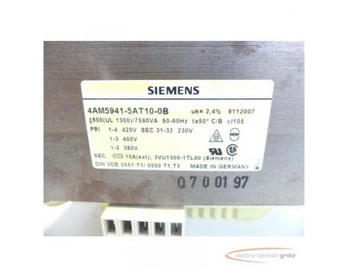 Siemens 4AM5941-5AT10-0B Steuertransformator - Bild 4