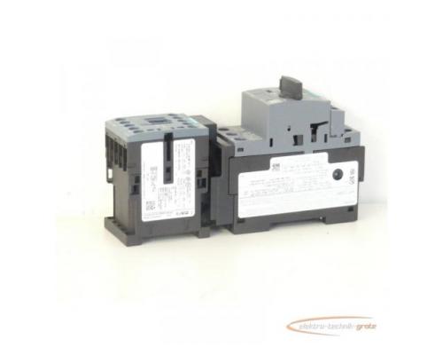 Siemens 3RV2011-1HA10 Schutzschalter + 3RT2015-1BB41 Schütz - Bild 2