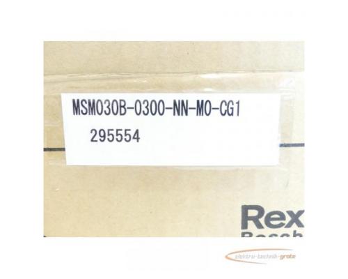 Rexroth MSM030B-0300-NN-M0-CG1 Servomotor SN:295554-G1005 - ungebraucht! - - Bild 7