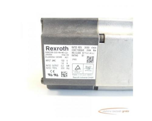 Rexroth MSM030B-0300-NN-M0-CG1 Servomotor SN:295554-G0349 - ungebraucht! - - Bild 6