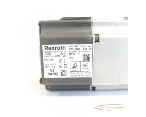 Rexroth MSM030B-0300-NN-M0-CG1 Servomotor SN:295554-G0789 - ungebraucht! - - Bild 6