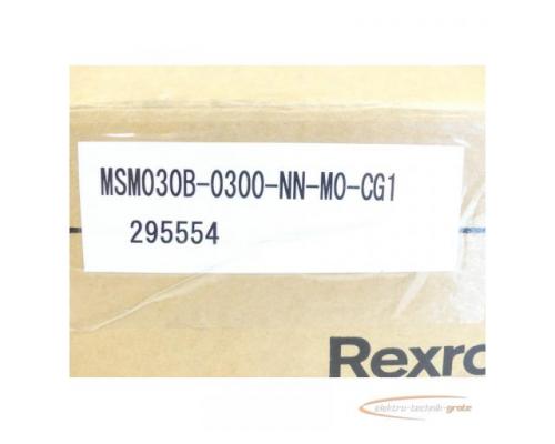 Rexroth MSM030B-0300-NN-M0-CG1 Servomotor SN:295554-G0789 - ungebraucht! - - Bild 7