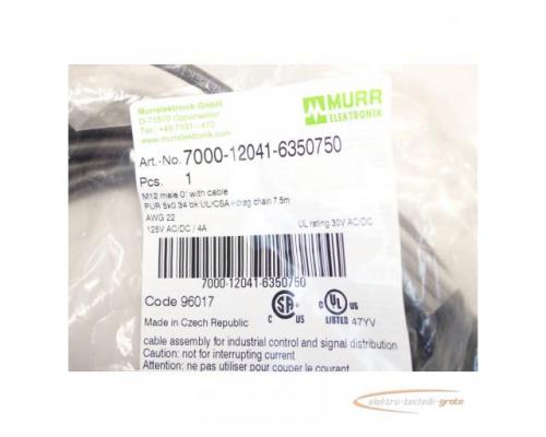 Murrelektronik 7000-12041-6350750 Kabel 7,5M - ungebraucht! - - Bild 1