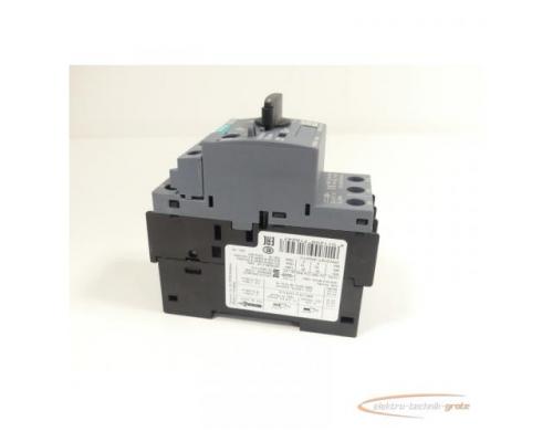 Siemens 3RV2021-4NA10 Leistungsschalter mit Siemens 3RV2901-1D Hilfsschalter - Bild 5