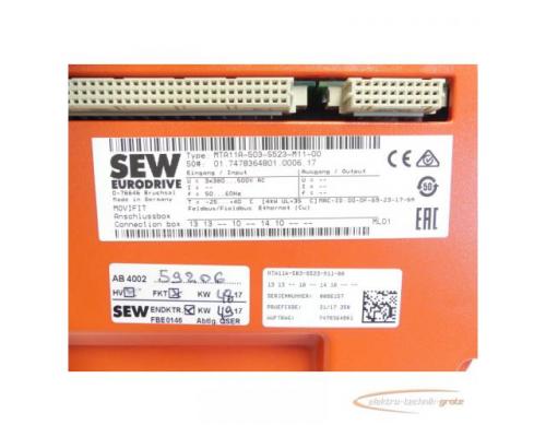 SEW Eurodrive MTA11A-503-S523-M11-00 + MTF11A011-503-E20A-11/S12B - ungeb.! - - Bild 9