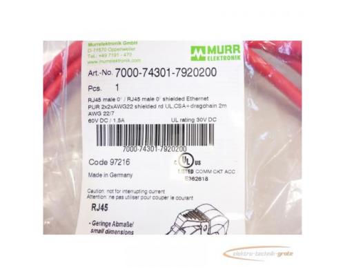 Murrelektronik 7000-74301-7920200 Shielded Ethernet 2M - ungebraucht! - - Bild 1