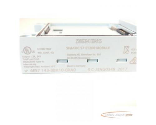 Siemens 6ES7143-3BH10-0XA0 ET200 Module SN C-J3NG0349 - Bild 2