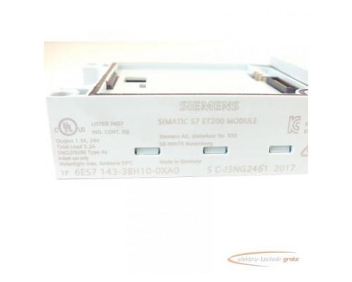 Siemens 6ES7143-3BH10-0XA0 ET200 Module SN C-J3NG2461 - Bild 2