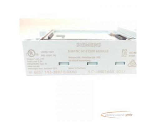 Siemens 6ES7143-3BH10-0XA0 ET200 Module SN C-J3NG1665 - Bild 2