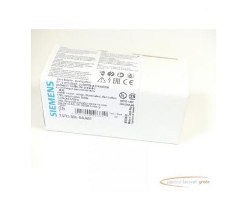 Siemens 3SB3606-0AA61 Drucktaster - ungebraucht! - - Bild 1