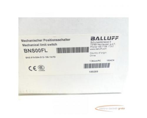 Balluff BNS 819-D04-D12-100-10-FD mech. Positionsschalter - ungebraucht! - - Bild 4