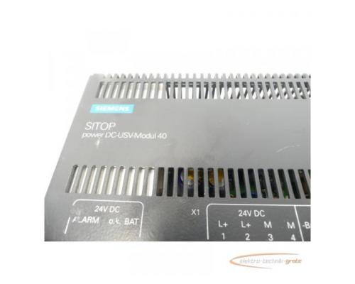 Siemens 6EP1931-2FC01 SITOP DC-USV-Modul 40 E-Stand 4 SN: 348693 - Bild 4