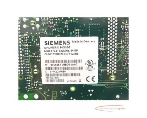 Siemens 6FC5357-0BB35-0AA0 NCU 573.5 Version: G SN:T-V42037680 - ungebraucht !! - Bild 7