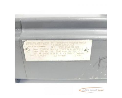 Siemens 1FT5044-0AC01-1 - Z Synchronservomotor SN:E1Z80935401001 - Bild 5