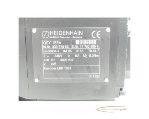 Heidenhain QSY 155A Synchronservomotor Id.Nr.339 879-03 SN:17792609K - Bild 4