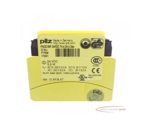 Pilz PNOZ X9P 24VDC 7n/o 2n/c 2so Sicherheitsschaltgerät 777609 - Bild 5